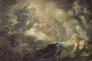 Luca  Giordano The Dream of Solomon (nn03) oil painting reproduction
